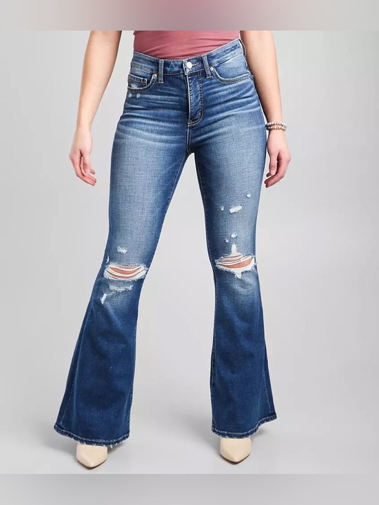 BKE Denim - BKE Parker Super Flare High Rise Jean 27x 31 1/2